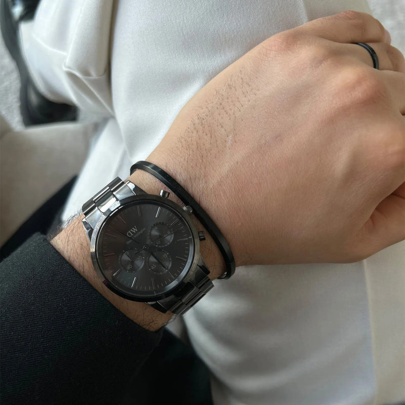 Daniel Wellington Inonic Link Chronograph Men's Watch DW00100642-zoom-