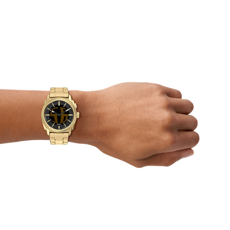 Fossil Machine Round Black Dial Watch FS6157-zoom-