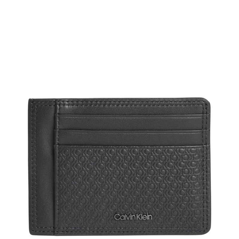 Calvin Klein Minimalism Zwarte Leren Pasjeshouder K50K51090601O-zoom-