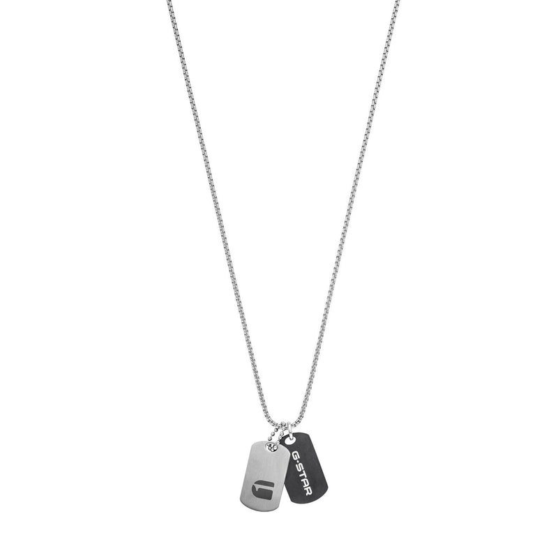 G-Star M-Tag Zilverkleurige Ketting GSJ.101.02-zoom-