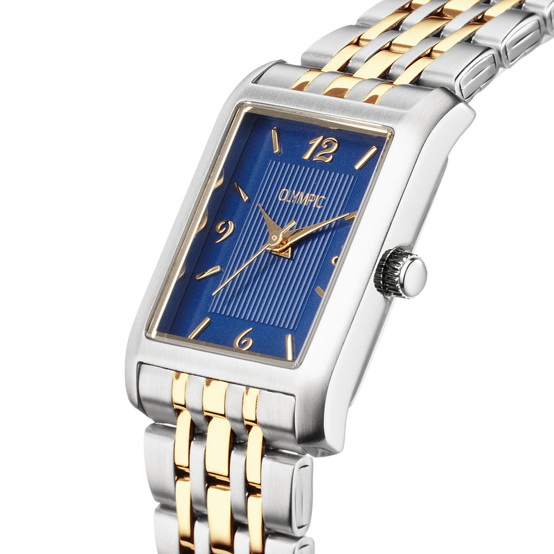Olympic Oregon Blauw Dames Horloge 2002-OL26DSS131B-zoom-