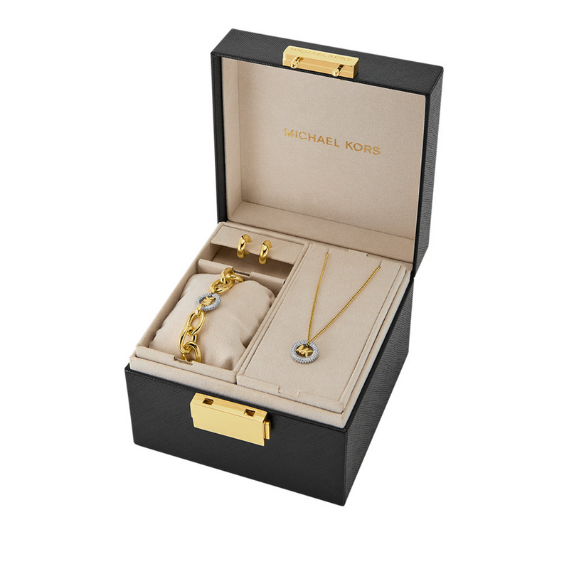 Michael Kors Premium Brass Gift Set MKJ8583SET-zoom-