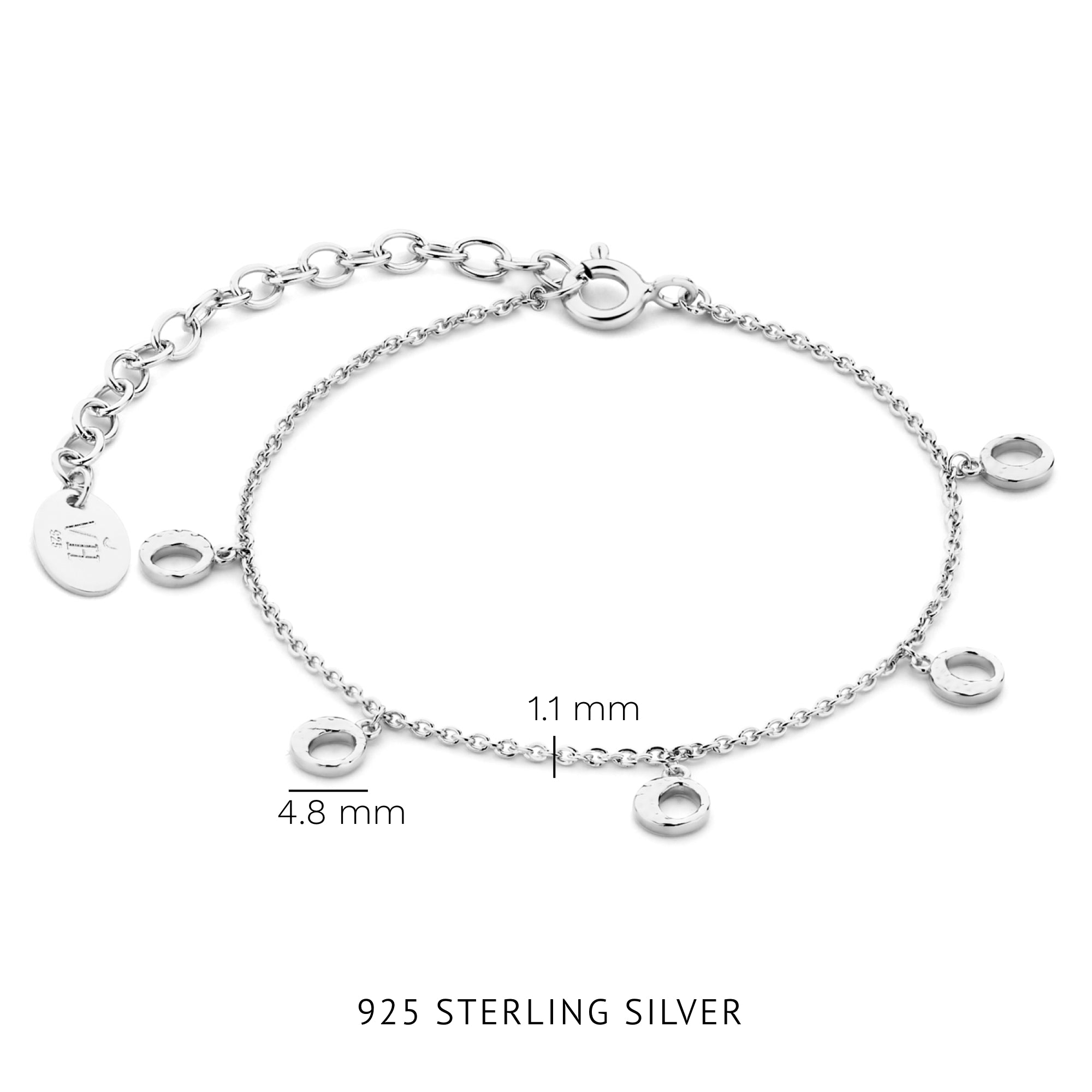 Violet Hamden Luna 925 Sterling Silver Bracelet VH320026