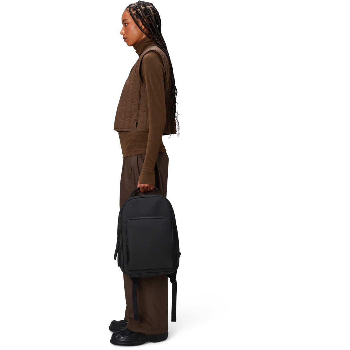 Rains Black Backpack R13260-01