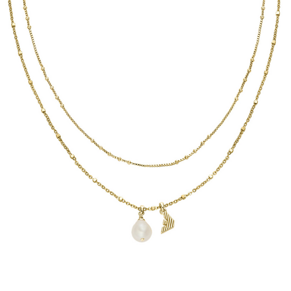 Emporio Armani Copper Gold Coloured Necklace EGS3273710