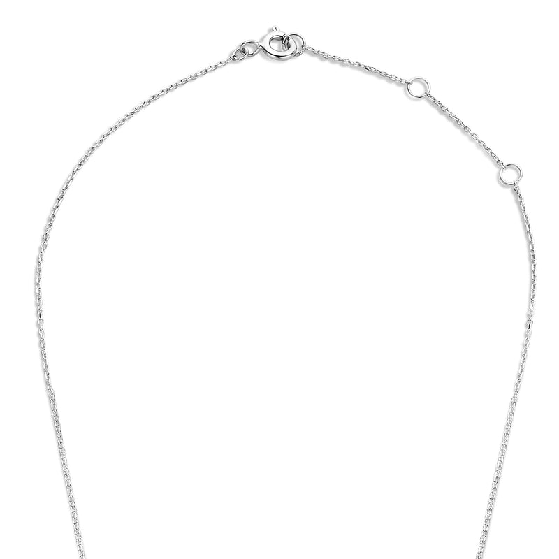 Isabel Bernard Saint Germain Garance 14 Karaat Witgouden Ketting IB340140 (Lengte: 42.00 cm)-zoom-