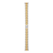 Violet Hamden Sunrise Goud- en Zilverkleurige Stalen Horlogebandje (14 mm) VH43003