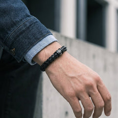 G-Star DualShield Black Nylon Bracelet GSJ.108.02