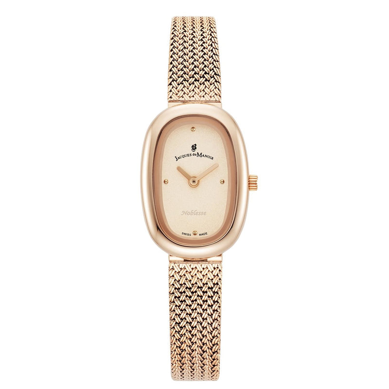 Jacques du Manoir Noblesse Roségouden Dameshorloge JWL05203-zoom-