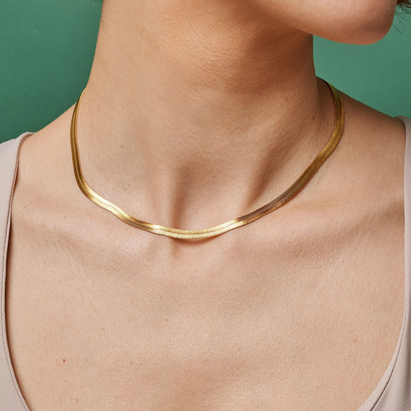 ENAMEL Copenhagen 18 karat gold plated Necklace N61G