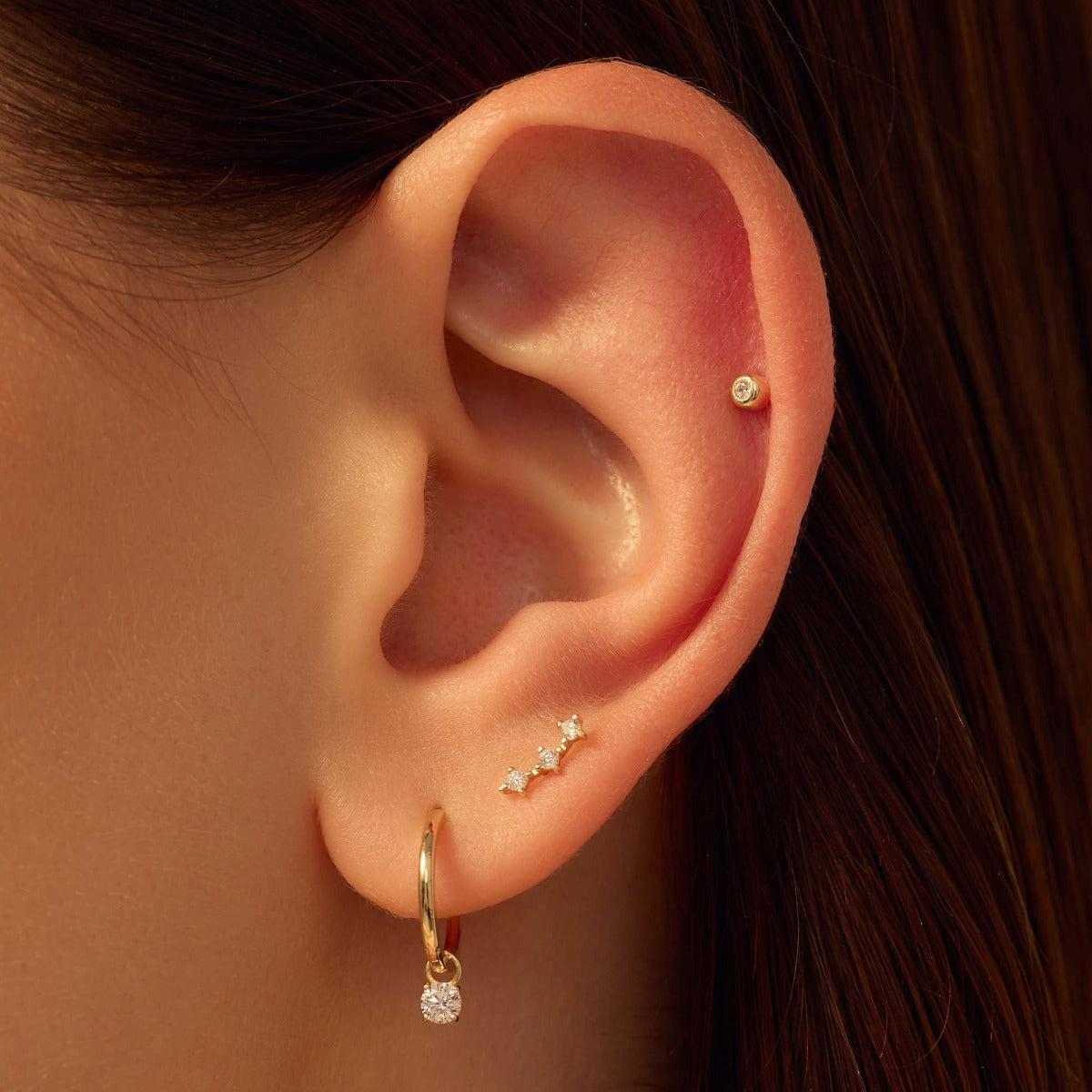 Beloro Jewels Navigli Isidora 9 karaat piercing BO370009