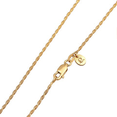 Elli 925 Sterling Silver Link Chain Necklace with Gemstone 2004-BF-0007869-001