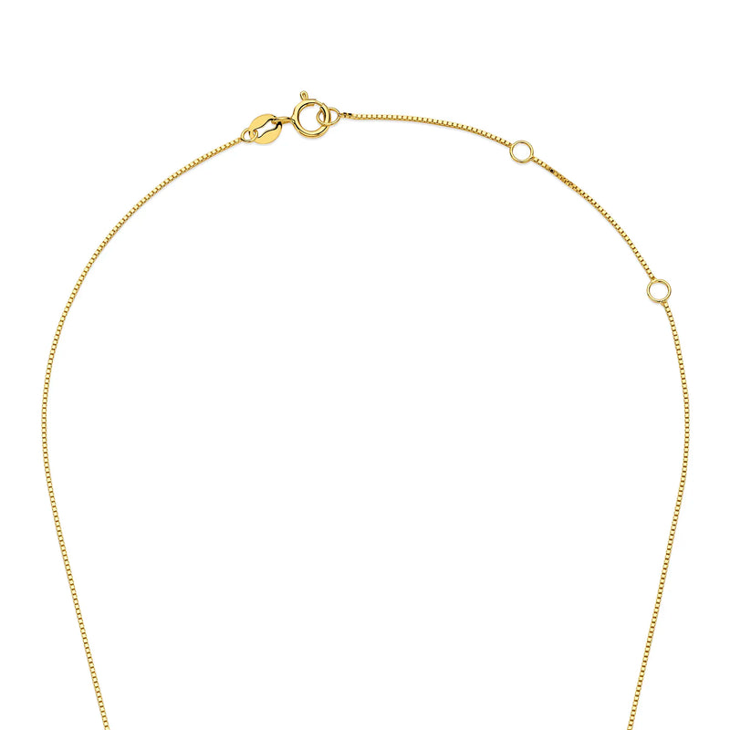 Isabel Bernard Étoiles d’Or Libra 14 Carat Gold Venetian Necklace With Horoscope IB340184-zoom-