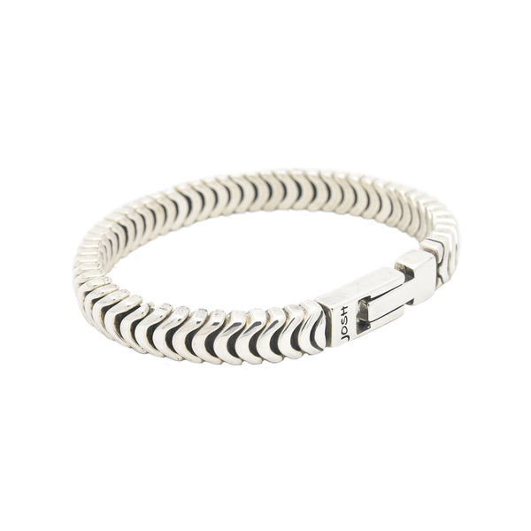 Josh Silver Armband 03507-BRA-S