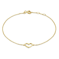 Isabel Bernard Belleville Amore 14 Carat Golden Bracelet IB4020134 (Length: 16.00-18.00 cm)