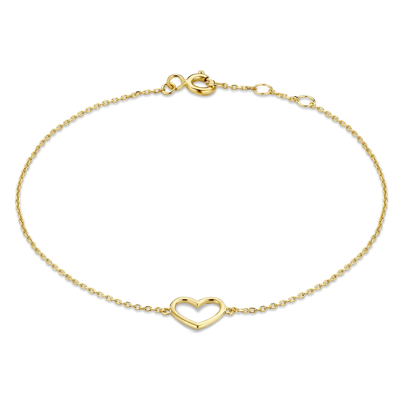 Isabel Bernard Belleville Amore 14 Carat Golden Bracelet IB4020134 (Length: 16.00-18.00 cm)