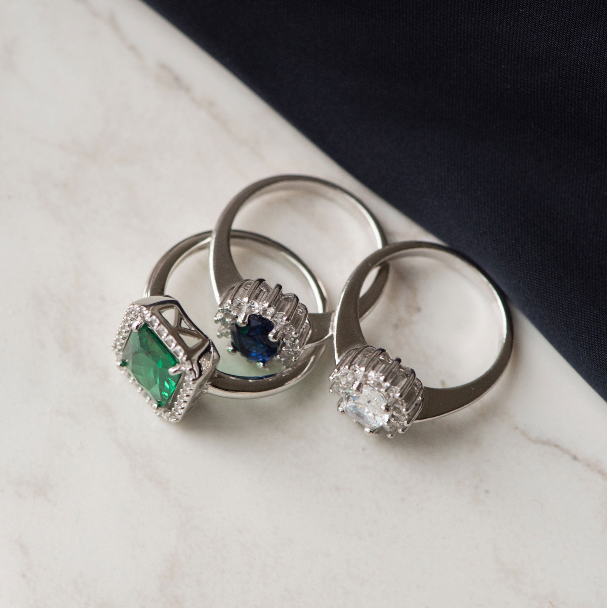 Parte di Me Mia Colore Verdi 925 sterling Silver Ring PDM33020-60