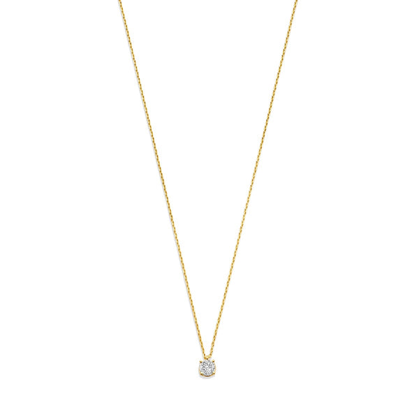Beloro Jewels Monte Napoleone Stella 9 Karaat Ketting BO340044