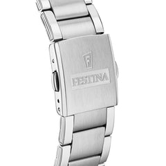 Festina Timeless Chrono Silver Watch F20343/7