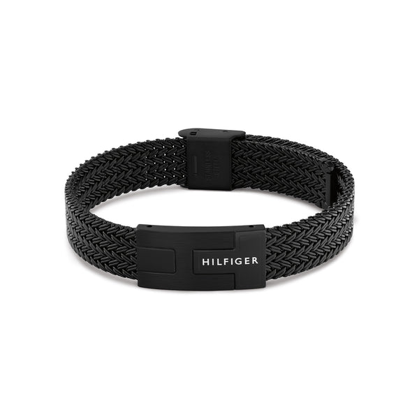Tommy Hilfiger Stainless Steel Black Men's Chain Bracelet TJ2790707