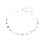 Swarovski Chroma Stars Zilveren Ketting 5754183