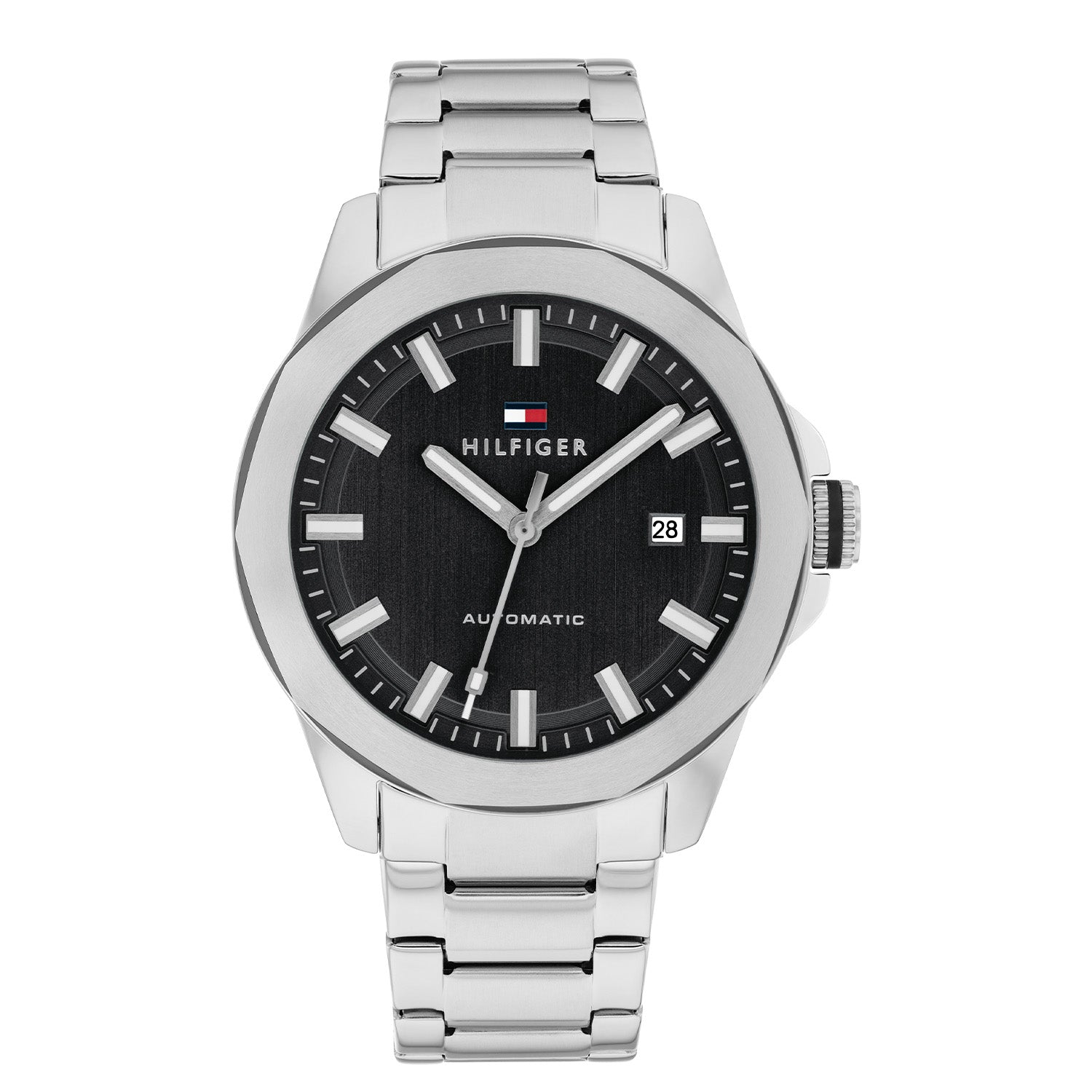 Tommy Hilfiger Lars Automatic Silver and Black Men's Watch TH1710692