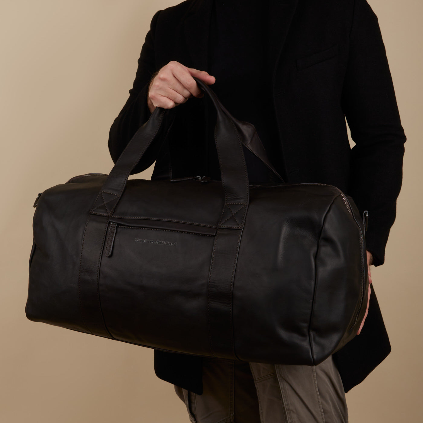 The Chesterfield Brand Hudson Brown Travel Bag C20.004501