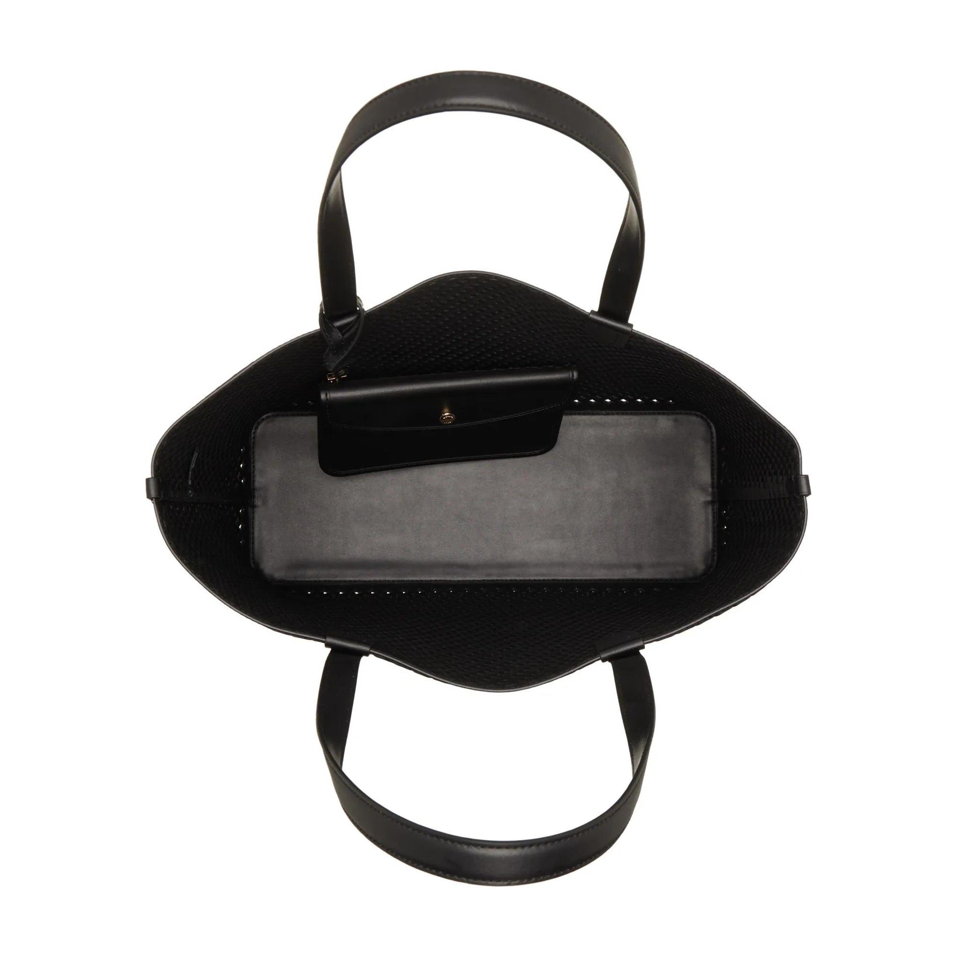 Michael Kors Black Leather Shopper 30T4GZAT4L-1