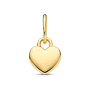 Isabel Bernard Le Marais Hart 14 karaat gouden bedel IB350056