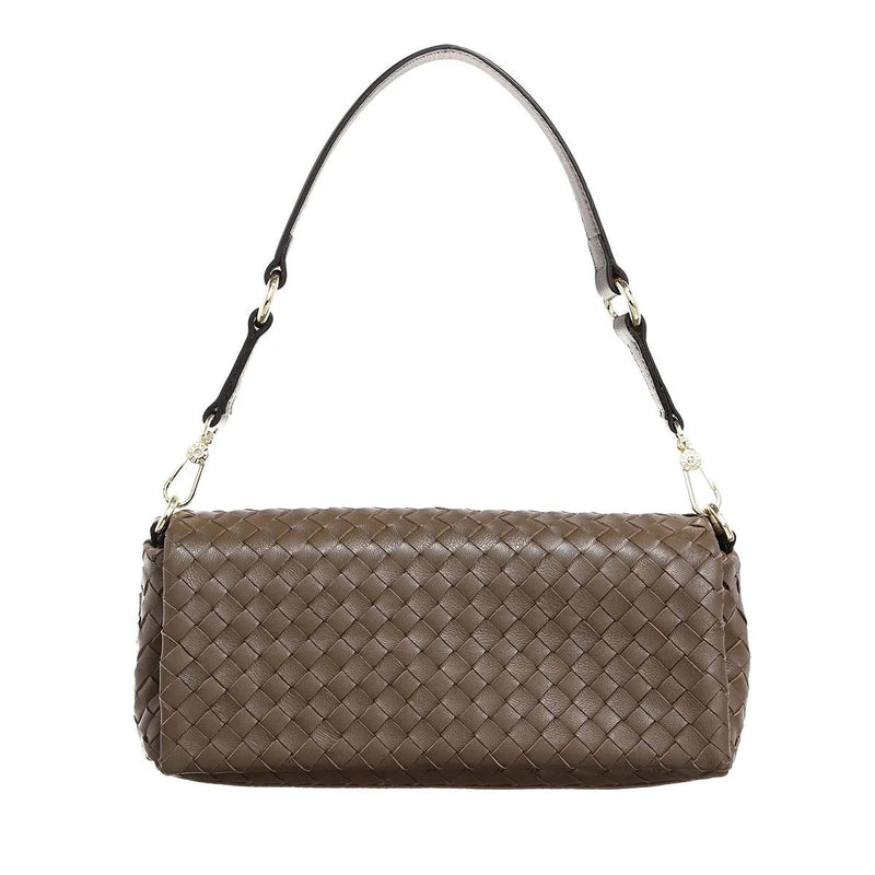 Abro Mila Green Leather Shoulder bag 2001-A0629125-zoom-