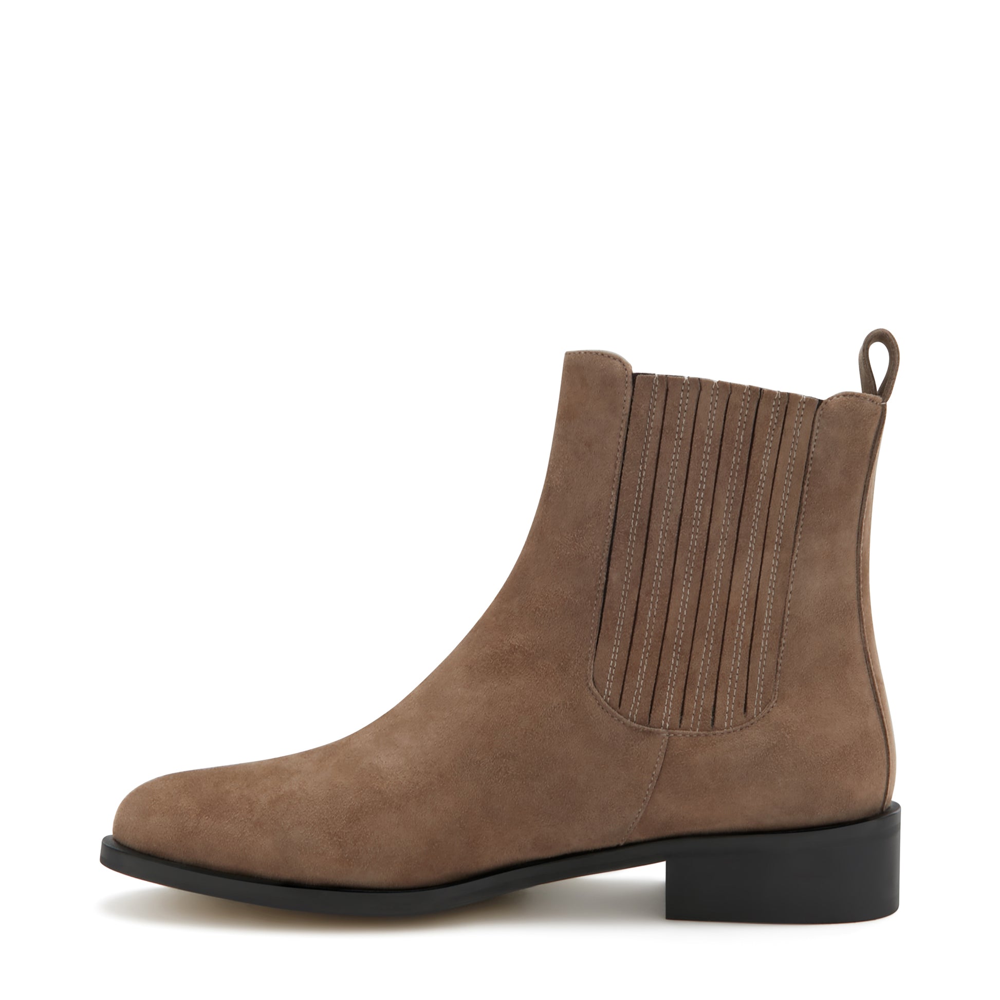 Isabel Bernard Vendôme Chey Taupe Suede Chelsea Boots IB53000SS-178-36