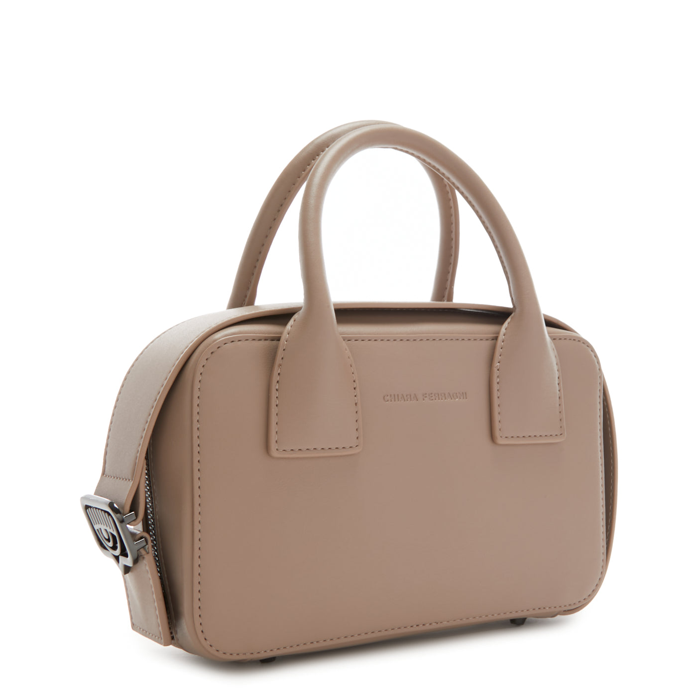 Chiara Ferragni Eyelike Brown Crossbody Bag 75SB4BBC-ZS517-706