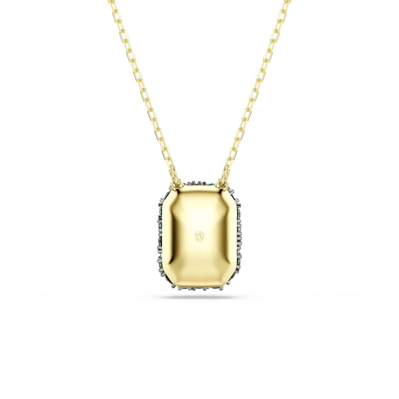 Swarovski Sublima Glam Gouden Ketting met Groene Hanger 5752884-zoom-
