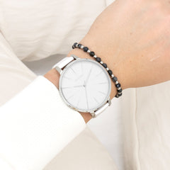 OOZOO Timepieces White Watch C11345