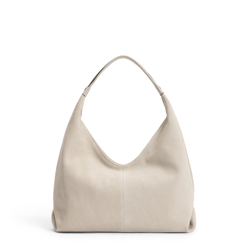 Isabel Bernard Honoré Grace mini crème suède handtas IB21132-170-zoom-