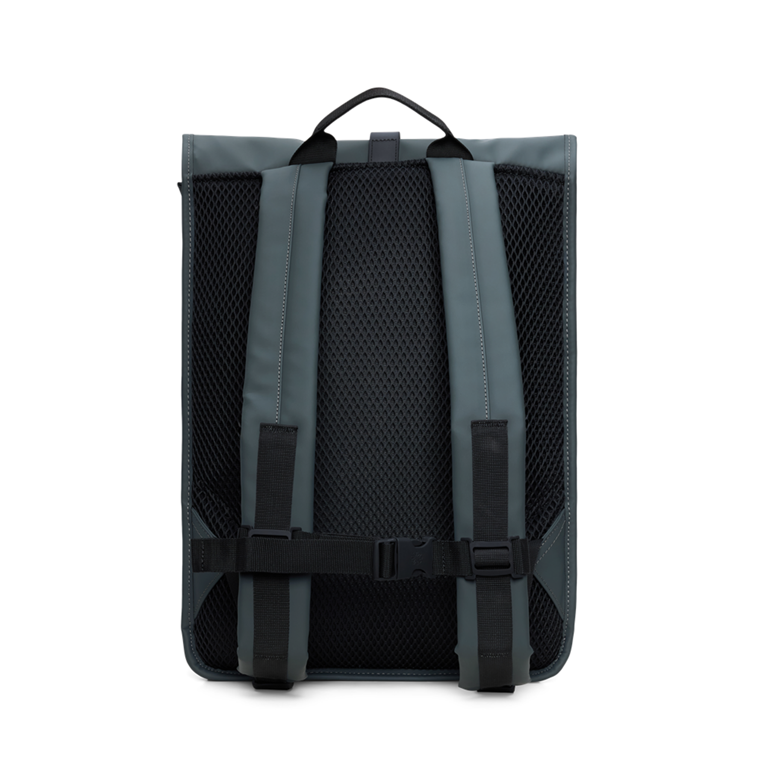 Rains Dark Grey Rolltop Backpack R13320-153
