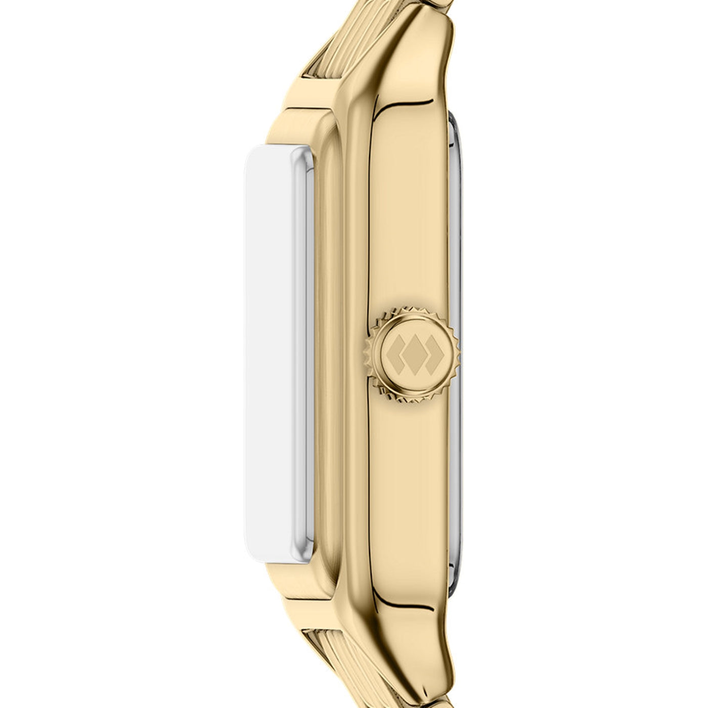 Fossil Raquel Mini Rectangular White Dial Watch ES5467