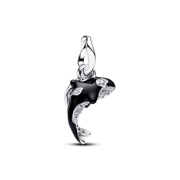 Pandora Moments Enamel Cubic Zirconia Orka Hangende Bedel 794683C01