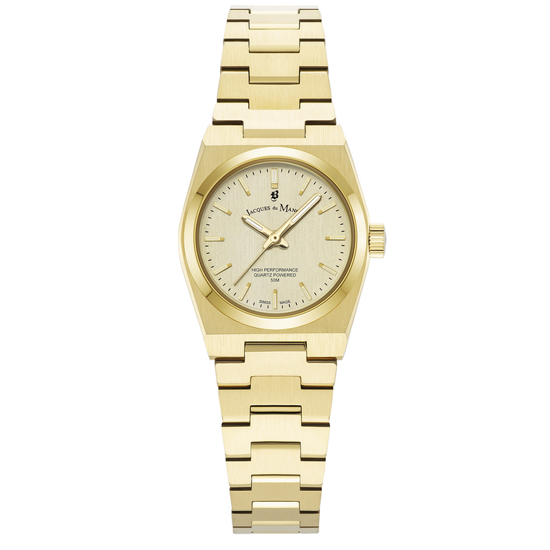 Jacques Du Manoir Horizon Ladies 25mm Champagne Women's Watch JWL05604-zoom-