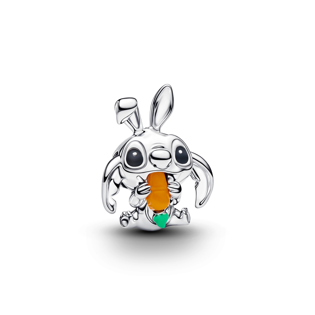 Pandora Disney 925 Sterling Silver Disney Stitch Easter Bunny Charm 794498C01