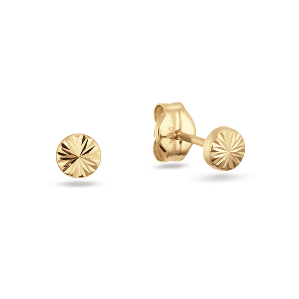 Soleil Studs | 14 karaat goud