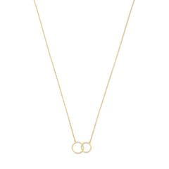 Isabel Bernard Le Marais Loulou 14 Carat Golden Necklace IB340132 (Length: 40.00-44.00 cm)
