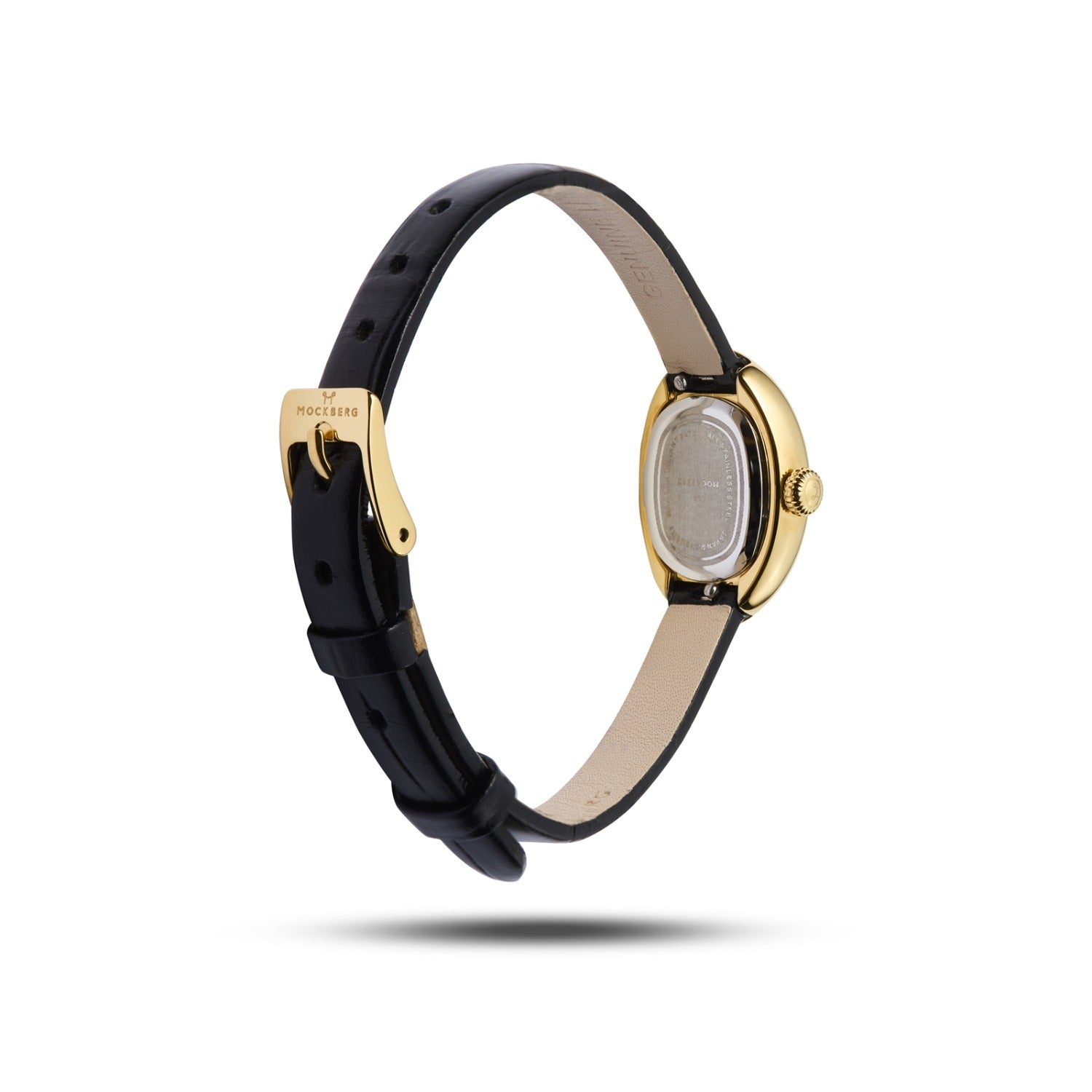 Mockberg Belle Oval Petite Leather Women's Watch MB1412