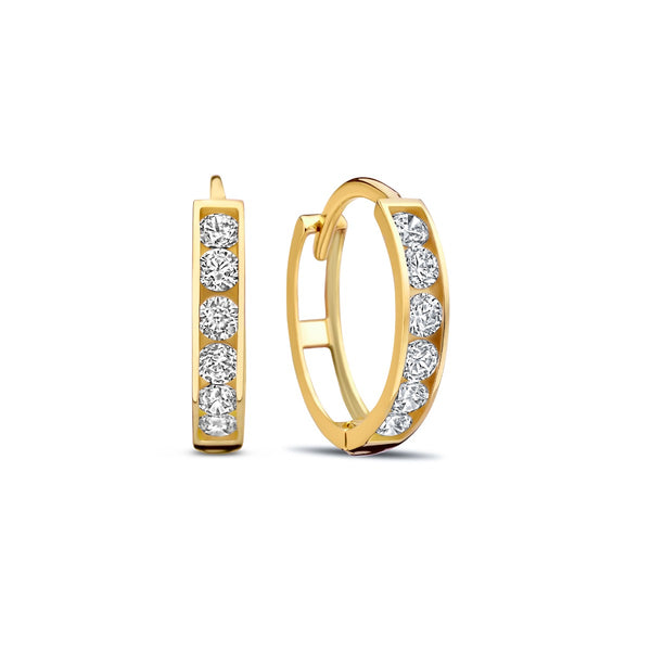 Beloro Jewels Monte Napoleone Stella 9 karaat oorringen BO360067