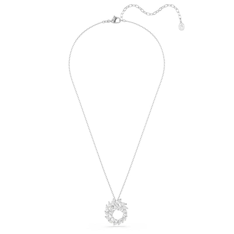 Swarovski Mesmera Glam Zilveren Ketting met Cirkel Hanger 5759837-zoom-
