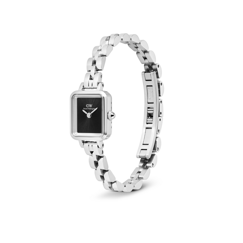 Daniel Wellington Petite & Quadro Mini Arch Black Women's Watch DW00100845-zoom-