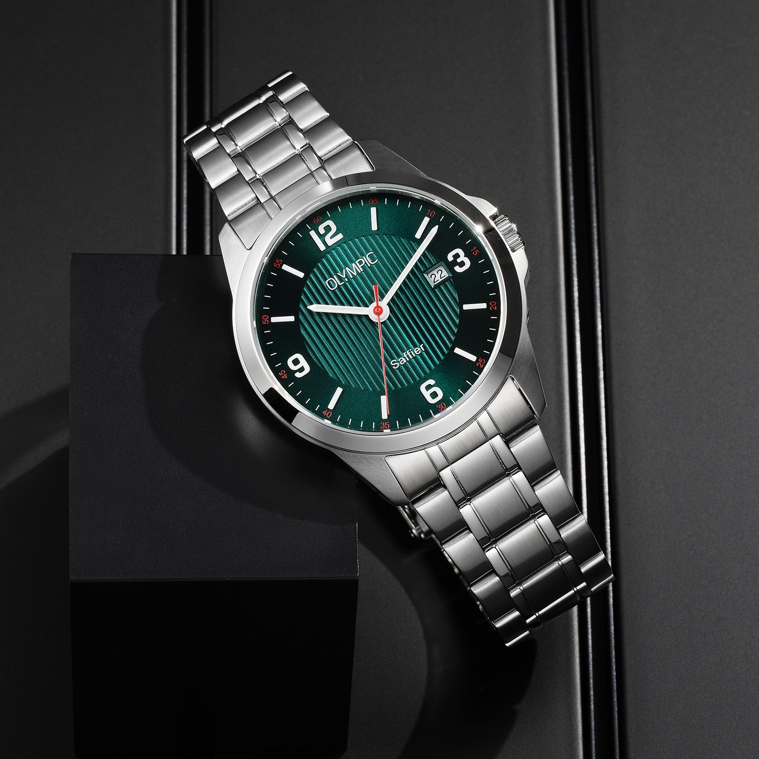 Olympic Thomas Groen Heren Horloge 2002-OL26HSS318