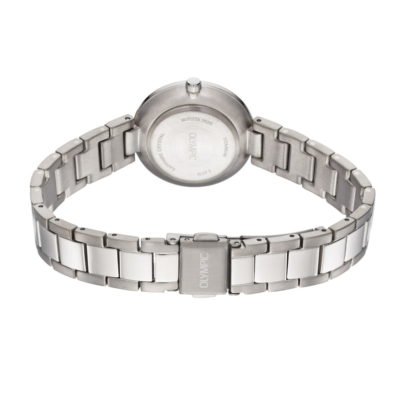 Olympic Titanium Grijs Dameshorloge OL80DTT001-zoom-