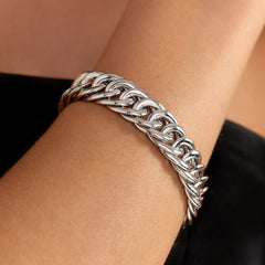 Parte Di Me Bibbiena Poppi Viva 925 Sterling Silver Link Bracelet PDM32147