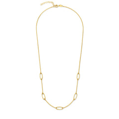 Beloro Jewels Regalo d'Amore 9 karat gold necklace and bracelet gift set BO90030